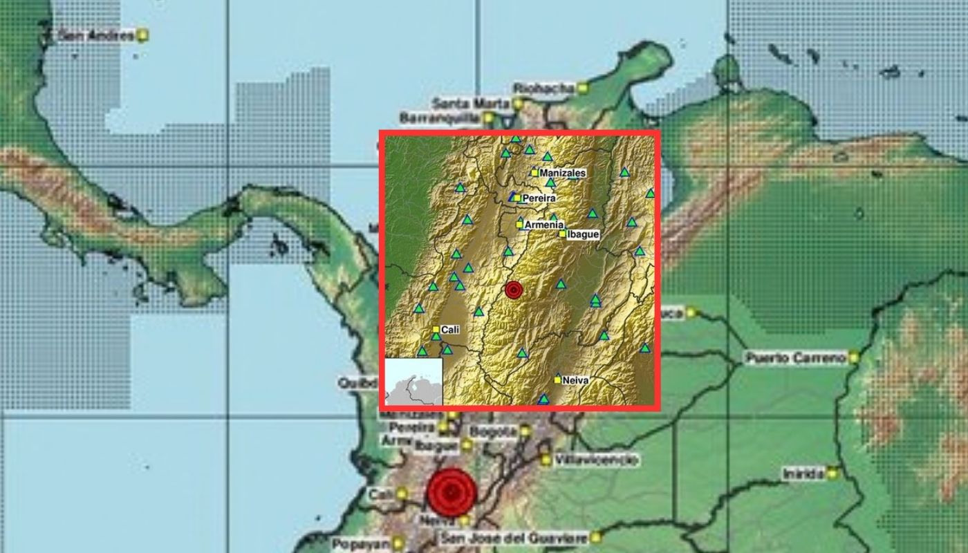 Temblor de magnitud 3.6 en Chaparral (Tolima) este miércoles 23092026