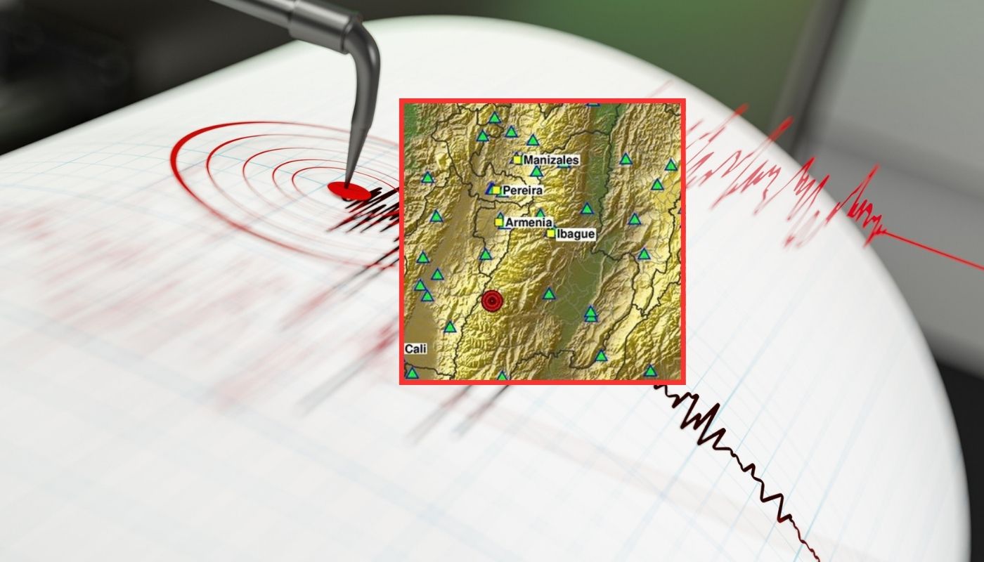 Temblor en Colombia de magnitud 4.1 en Chaparral - Tolima hoy 23092026