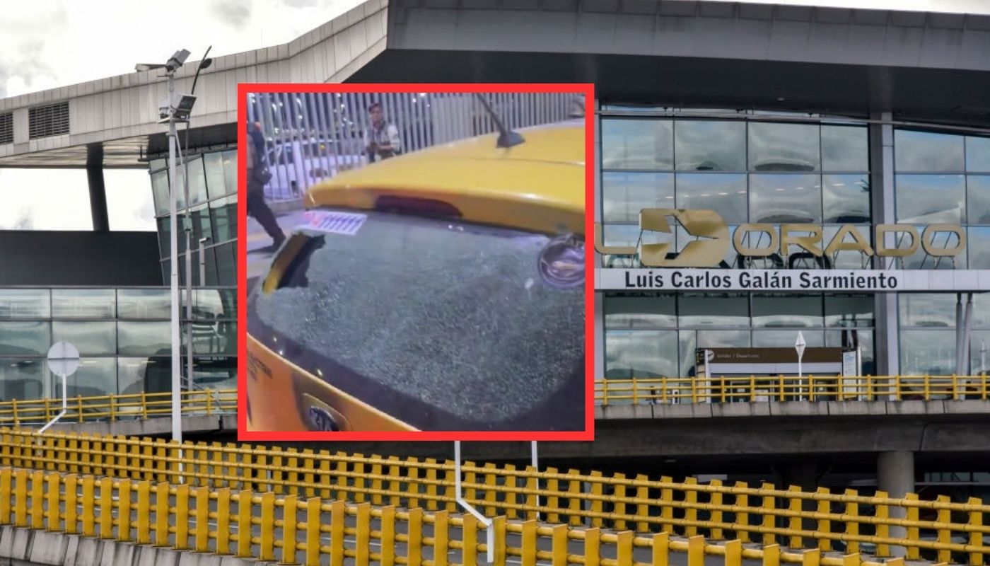 ¿Qué pasó con taxista que desató balacera en aeropuerto El Dorado de Bogotá