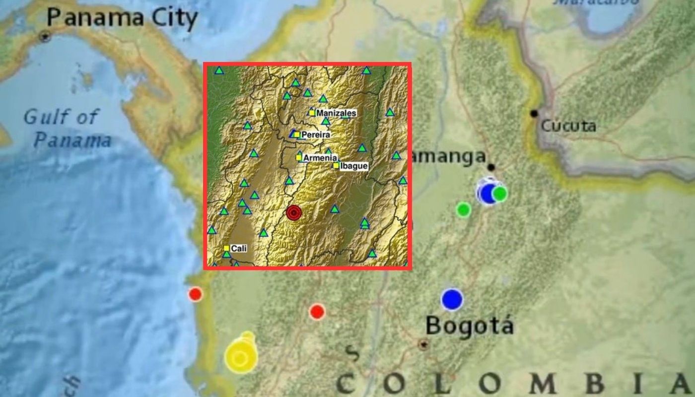 Temblor de magnitud 3.3 en Chaparral (Tolima) en madrugada del 24092026