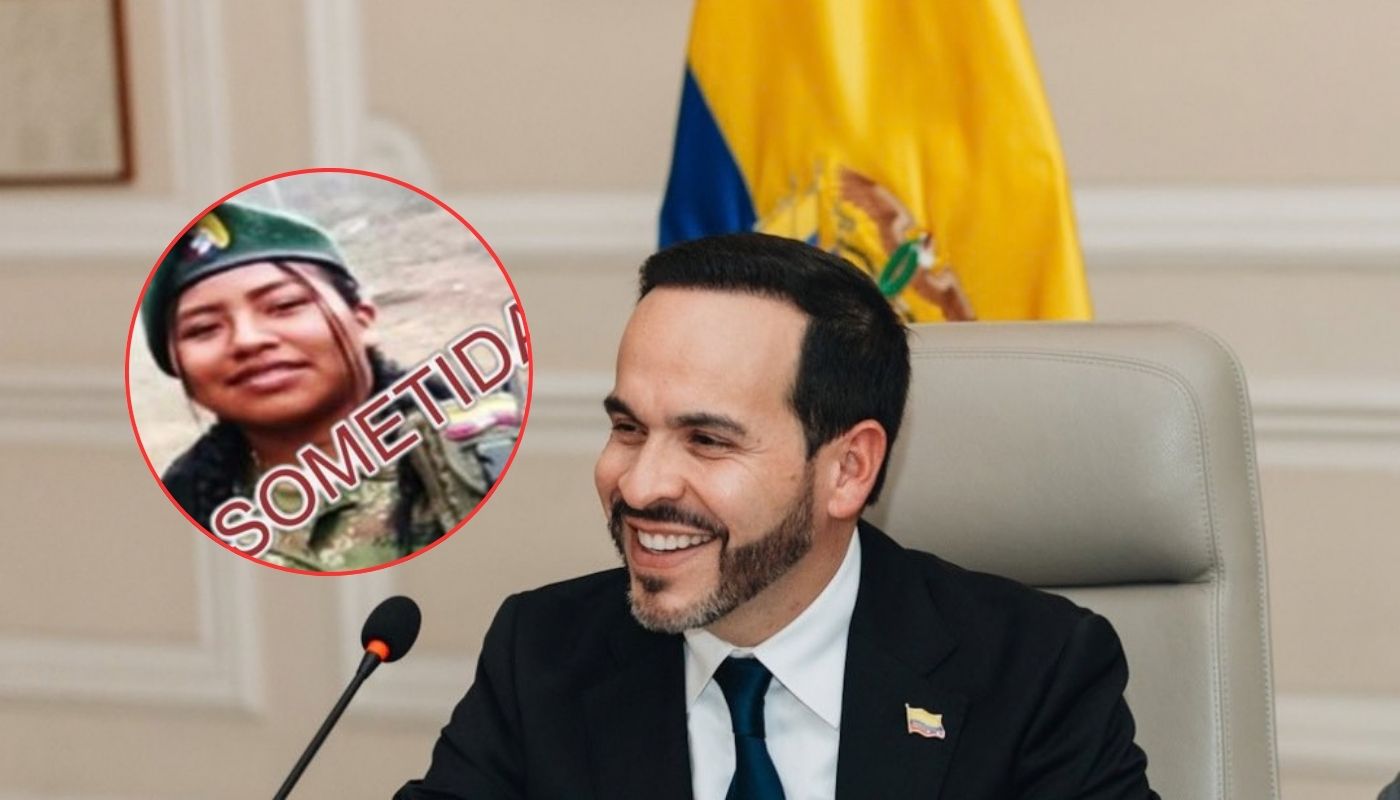 Presidente De la Espriella entrega de guerrillera de disidencias de las Farc