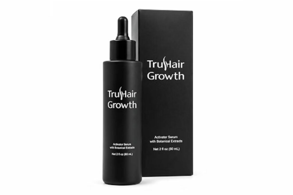 Tru - Suero para el crecimiento del cabello con péptidos y botánicos para / Amazon