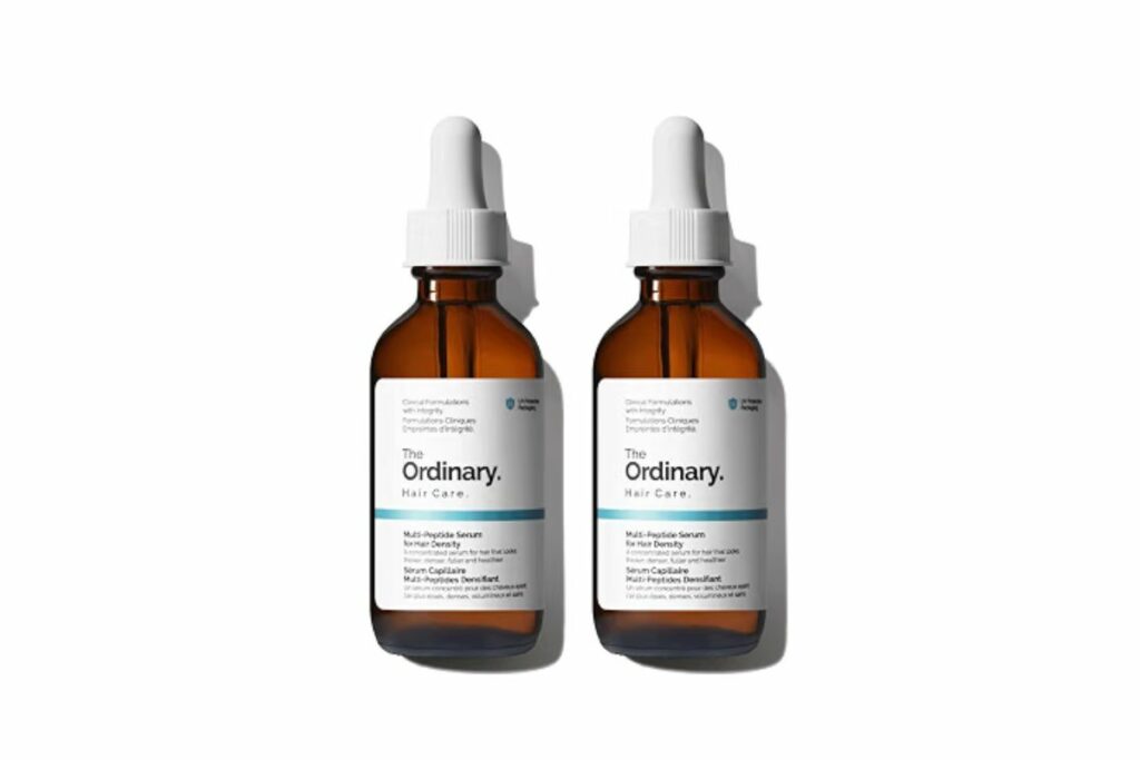 The Ordinary Multi-Peptide Serum for Hair Density, Peptide-Powered Formula for Thicker, Fuller Looking Hair / Amazon