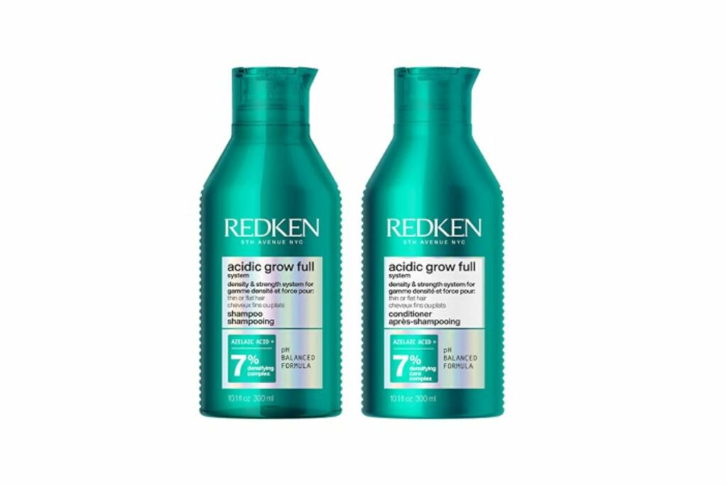 Redken Acidic Grow Full System Densifying Shampoo & Conditioner / Amazon