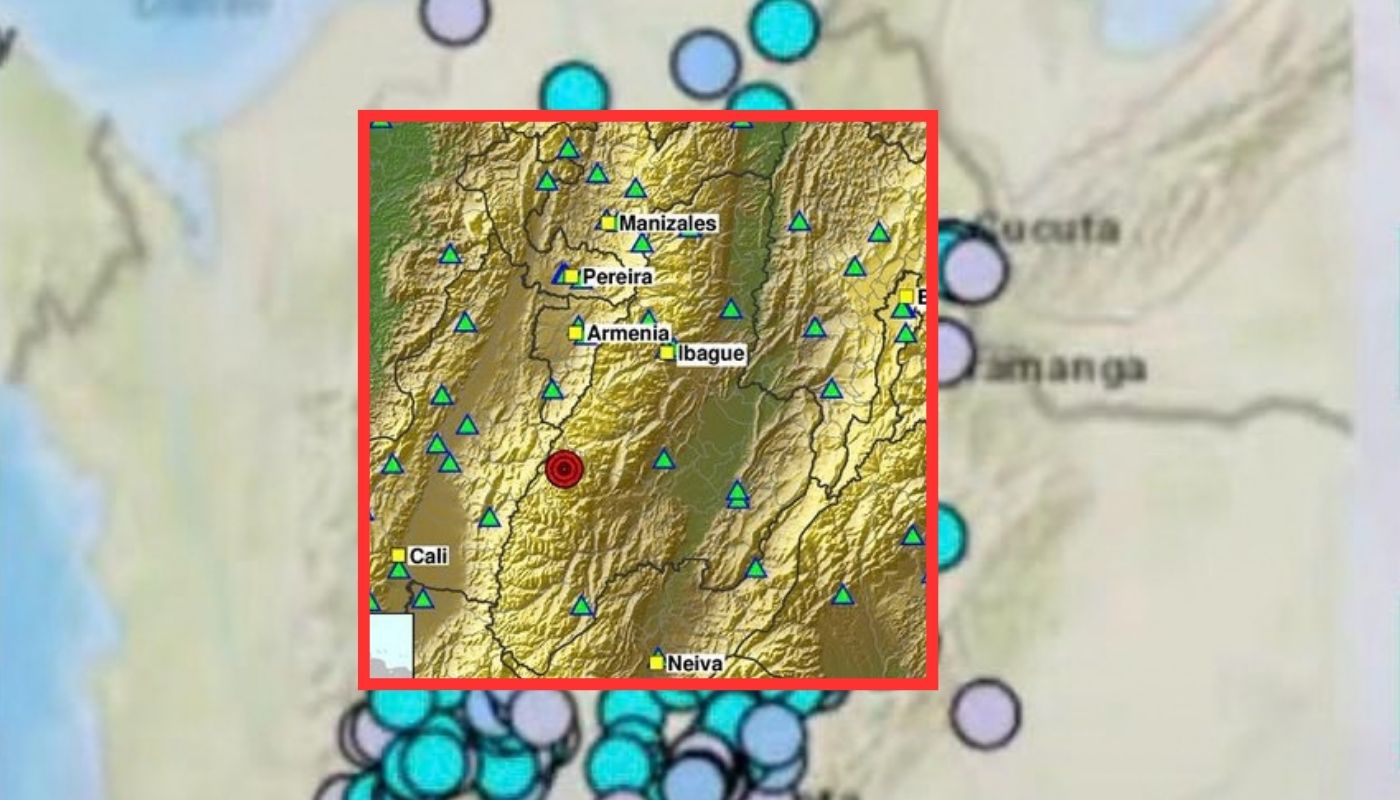 Temblores de magnitud 4.1, 4.1 y 3.0 en Chaparral Tolima en noche del 24092026