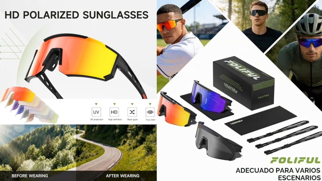 Gafas para running.