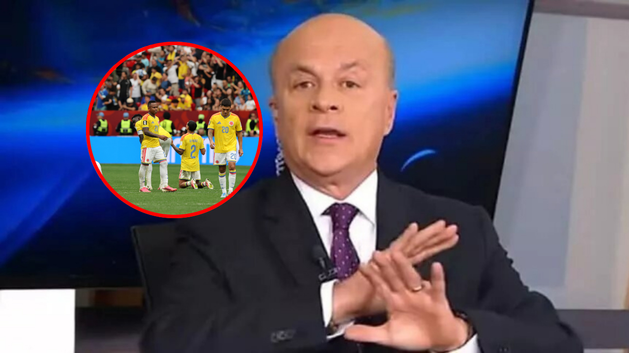 Carlos Antonio Vélez defendió a Selección Colombia por el empate contra México