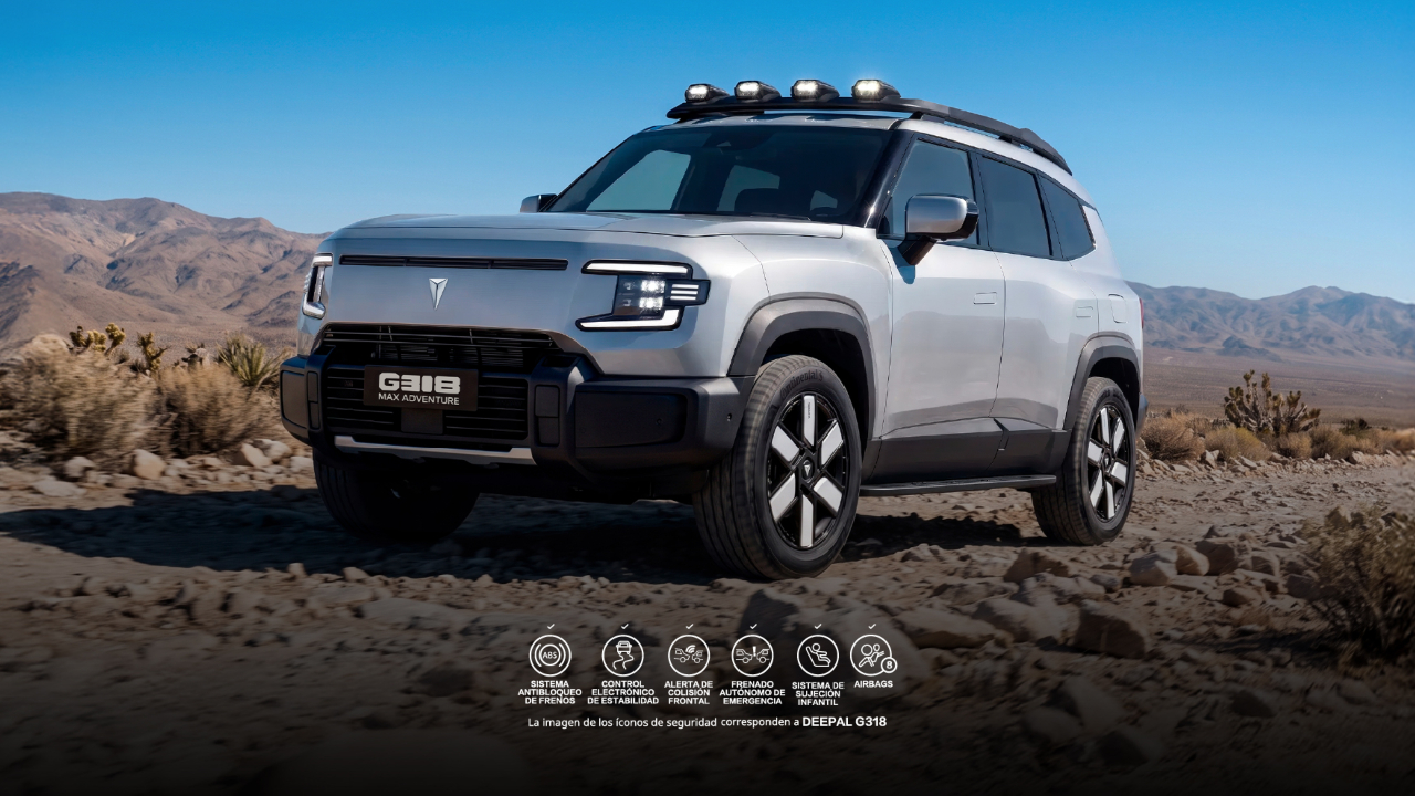 Deepal G318: nueva SUV híbrida 4x4 que llega a Colombia de Changan Colombia