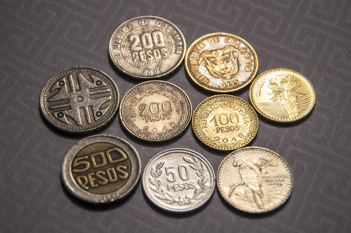 Monedas en Colombia