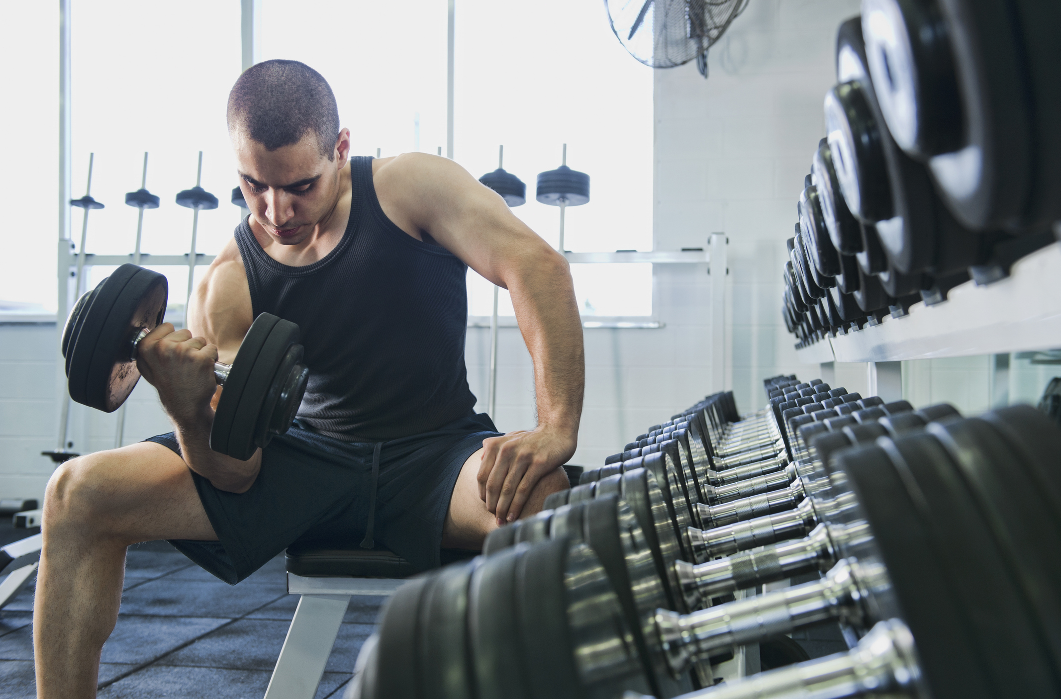 Mancuernas ajustables 5 en 1 para gimnasio en casa por menos de 260.000 pesos