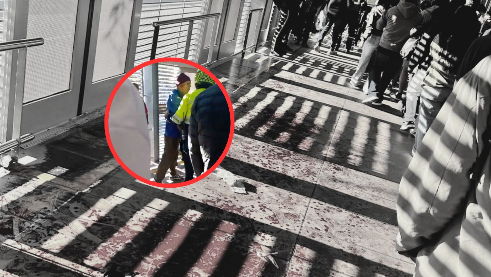 Riña en estación de Transmilenio dejó dos personas heridas: qué pasó