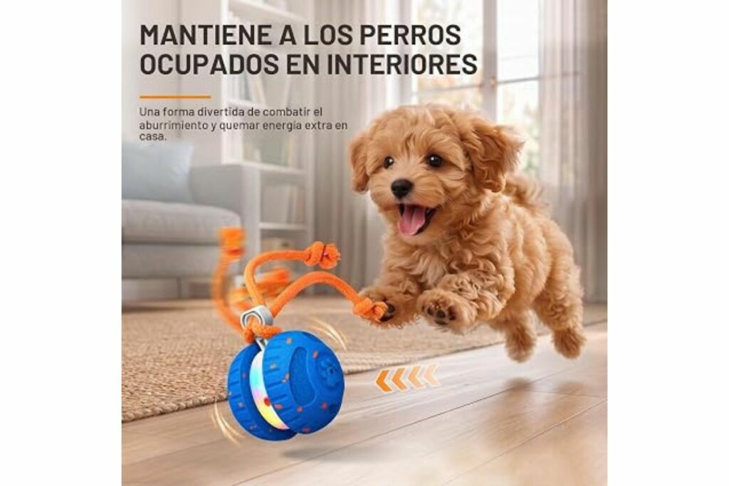 Juguete interactivo para perros pequeños y medianos, divertido juguete de enriquecimiento para mantener a los perros ocupados / Amazon