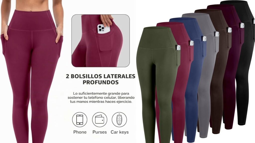 Kit de leggins. (Amazon)