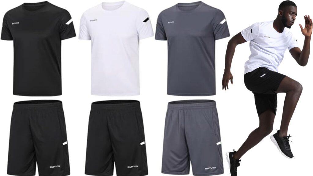 Conjuntos deportivos para entrenar fútbol. (Amazon)
