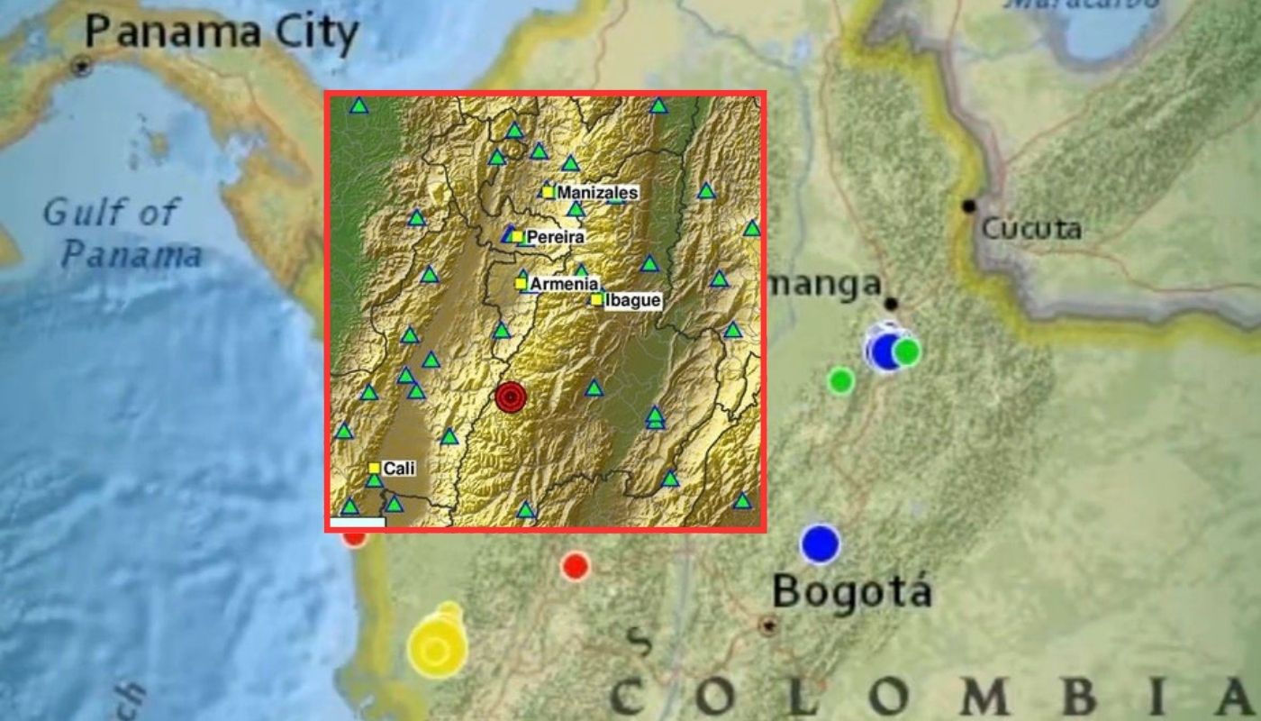 Temblor de magnitud 3.2 en Chaparral (Tolima) hoy 3102026 en la madrugada