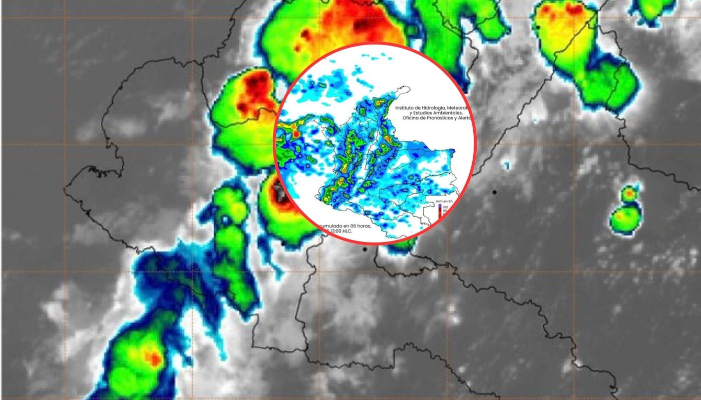 Ideam alerta por la onda tropical 55 que golpeará el oriente del país