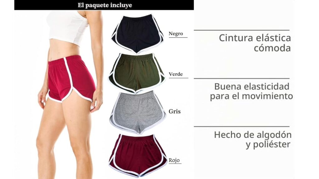 Shorts deportivos.