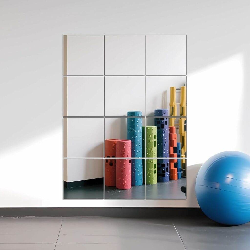 Espejo de gimnasio.