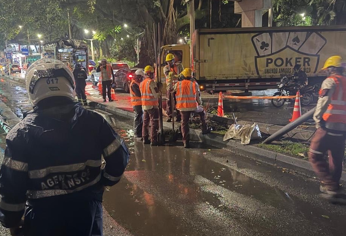 Lluvias en Medellín