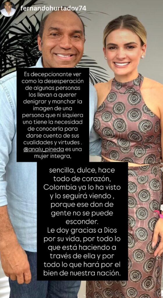 Imagen reposteada en el IG @Analu_pineda