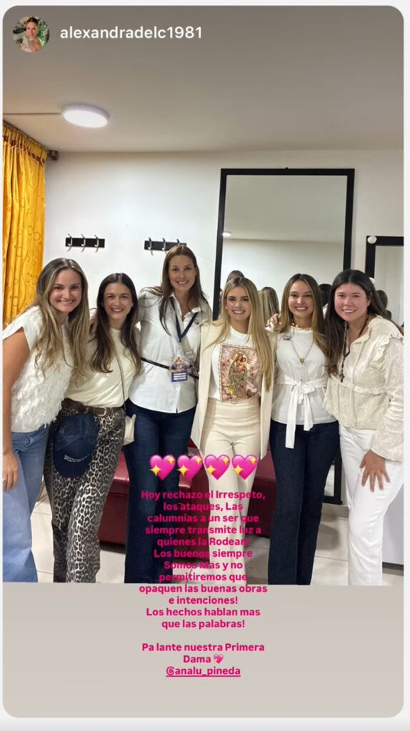 Imagen reposteada en el IG @Analu_pineda