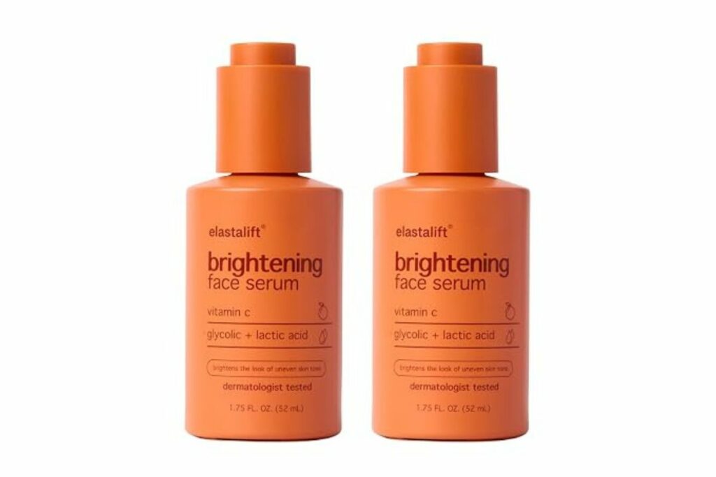 Elastalift Suero facial de vitamina C para manchas de la edad, arrugas y líneas de expresión. Suero facial antienvejecimiento con vitamina C y ácido hialurónico ilumina la piel para promover una tez / Amazon