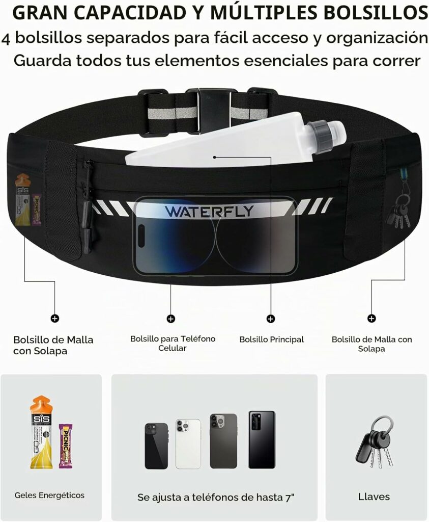 Riñonera para running