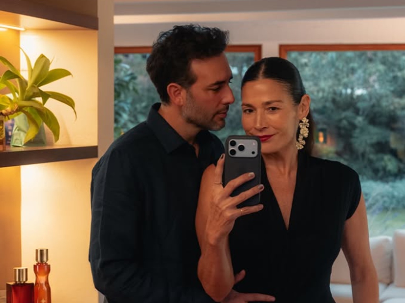 Sebastián Martínez y Kathy Sáenz