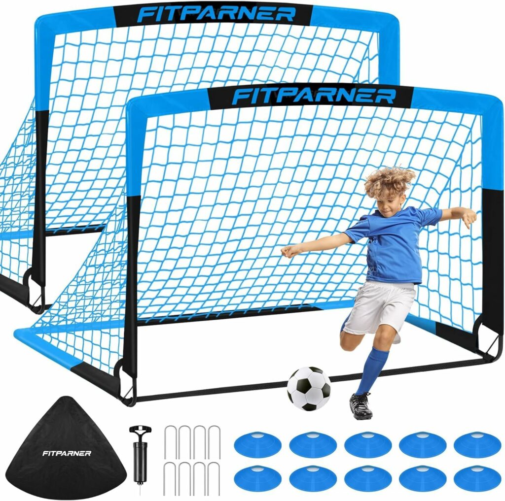 Arcos portátiles de fútbol.