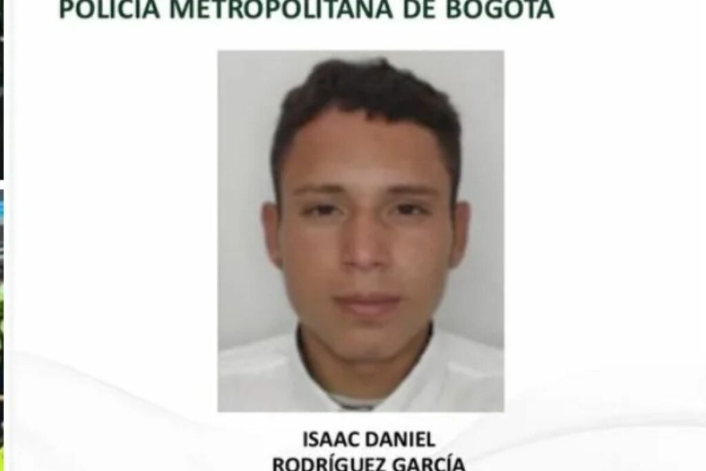 Señalado asesino de Gustavo Aponte / Policía Bogotá