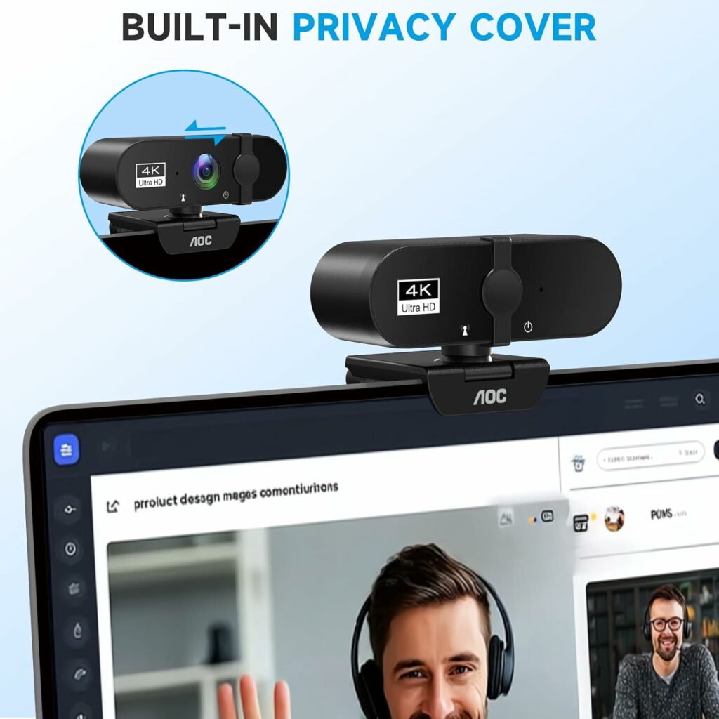 Cámaras web para PC: 3 opciones para Zoom, Teams y Skype y con 4K para comprar