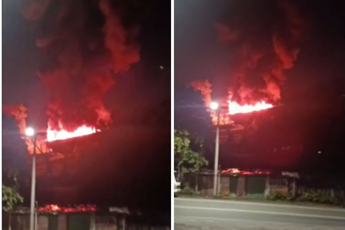 Accidente en puente Helicoidal de La Línea: camión cisterna explotó e incendió