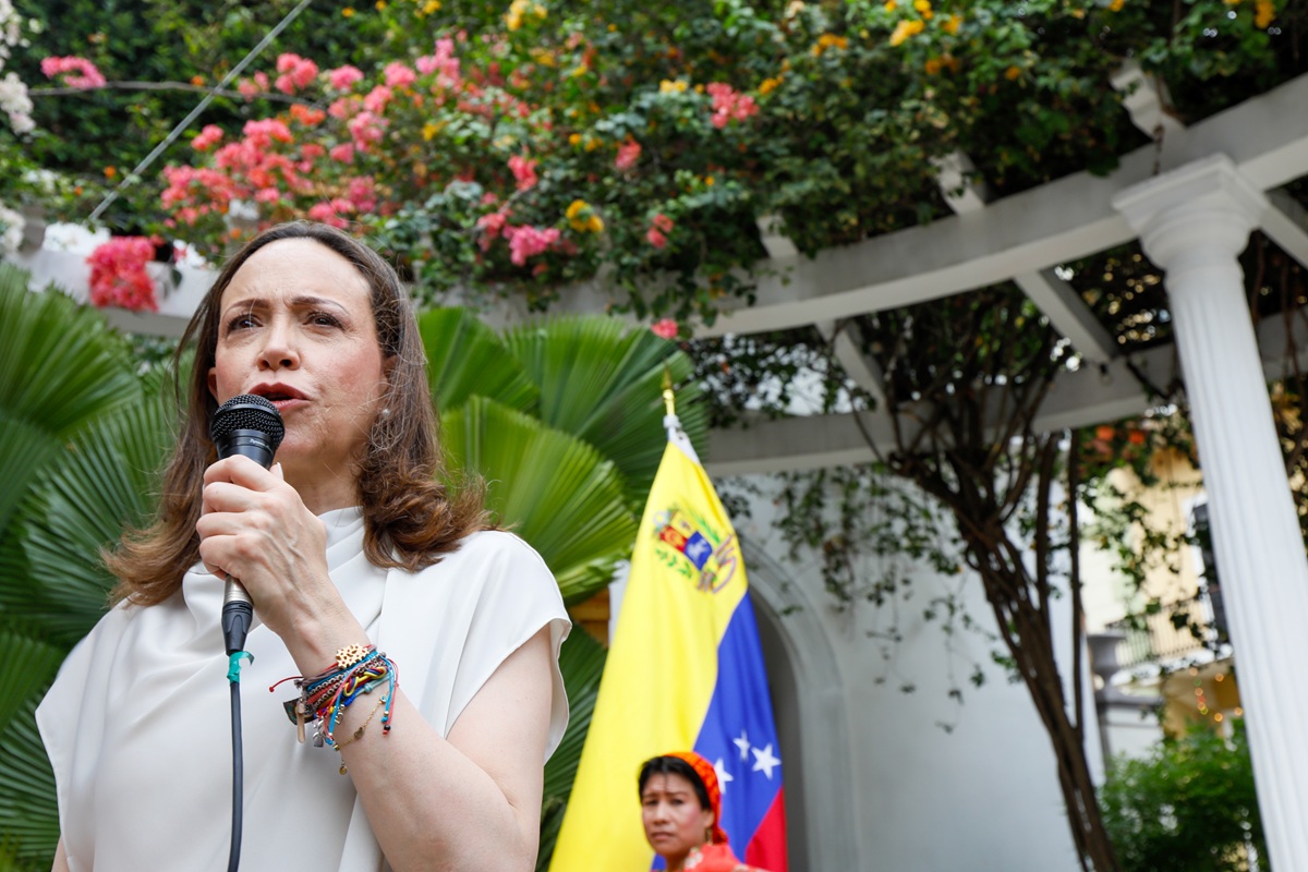 Sorpresa en Venezuela: María Corina Machado regresó al país tras 10 meses