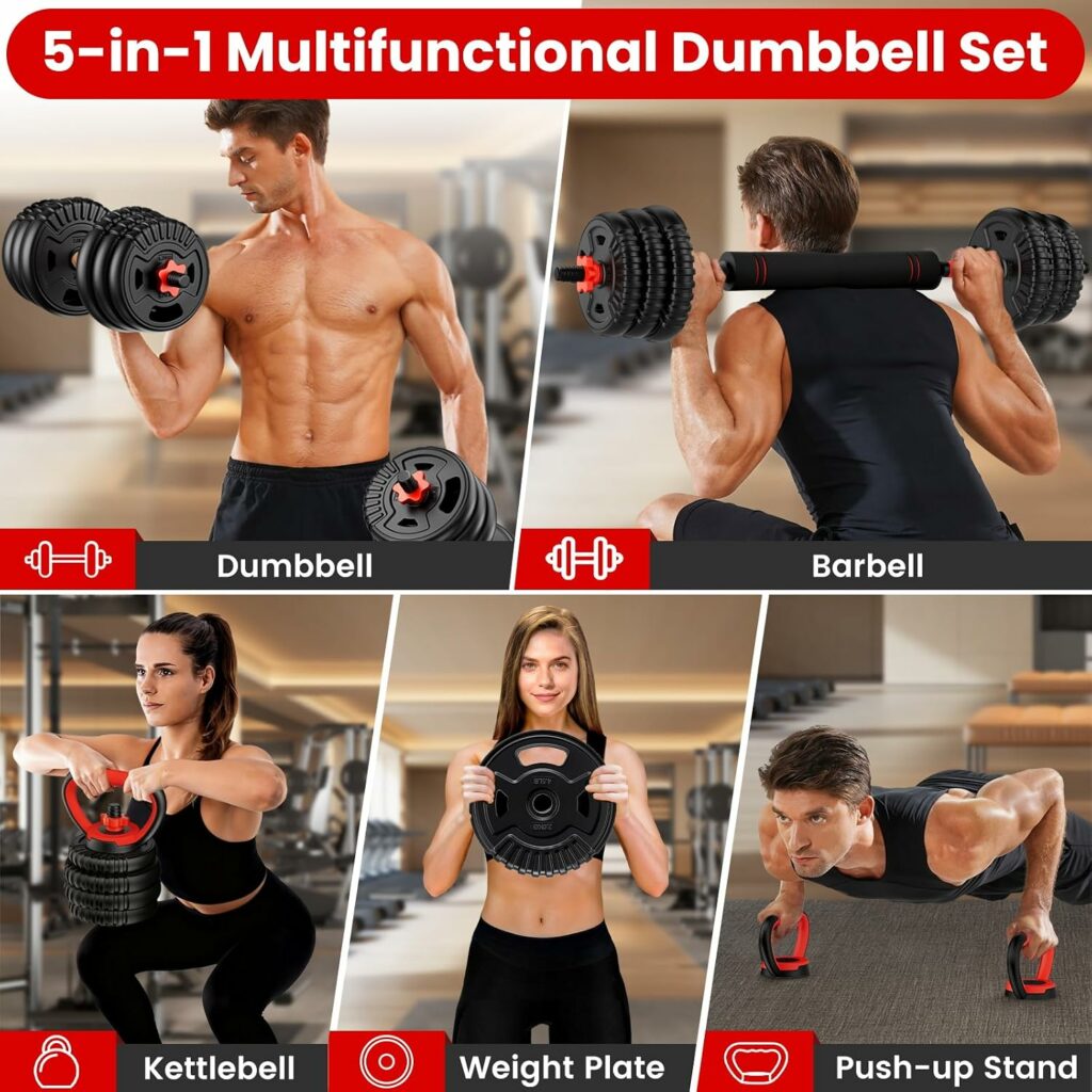 Barra multifuncional para ejercicio.
