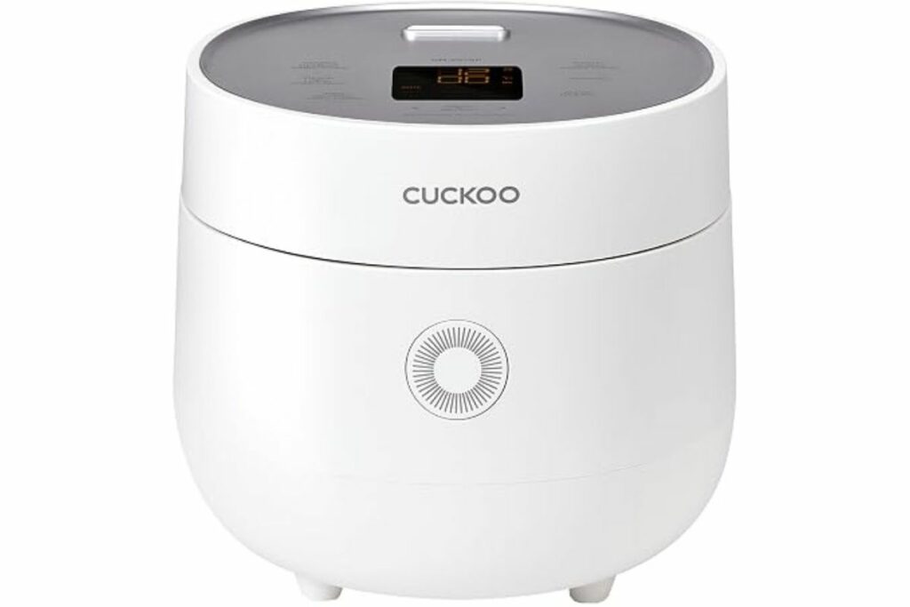 CUCKOO Micom Fuzzy Logic - Olla arrocera para 6 tazas, color blanco, CR / Amazon
