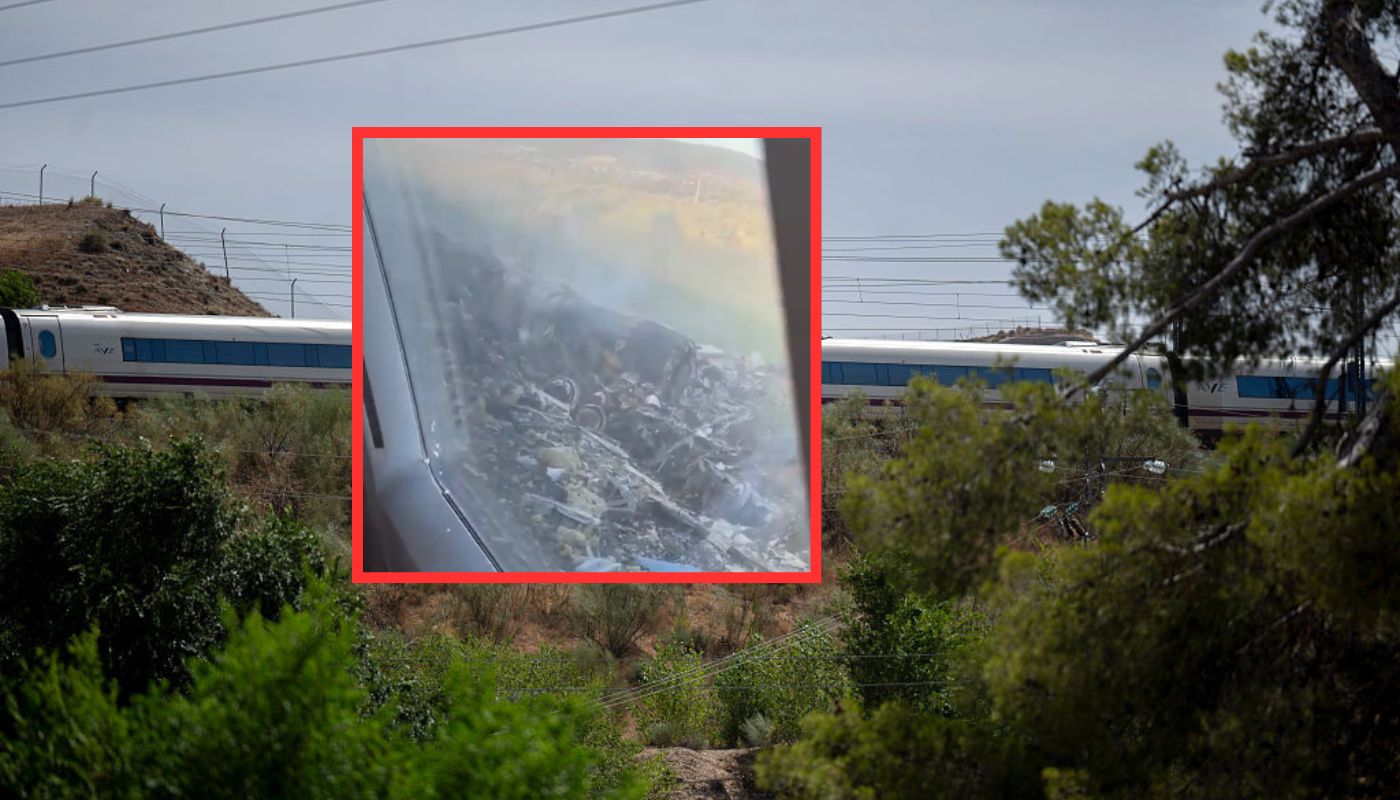 Impresionante choque de dos trenes en España deja más de 10 muertos