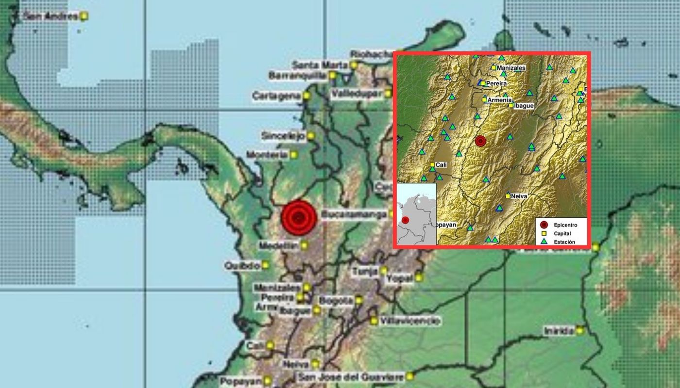Temblor en Colombia con epicentro en Chaparral-Tolima en madrugada del 291026