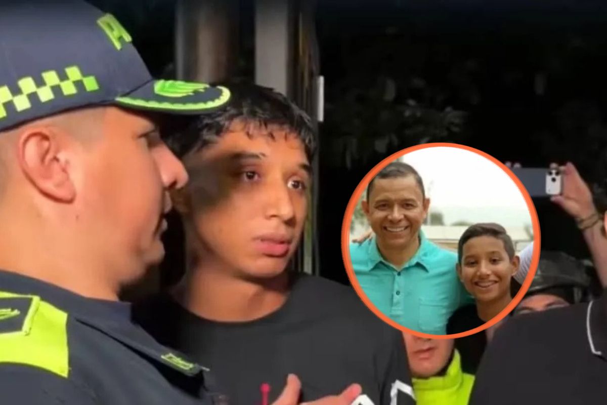 Jacobo Valenciano, hijo del exfutbolista Iván René Valenciano, fue capturado en Medellín por hurto tras ser vinculado con la banda delincuencial 'la Roja'.
