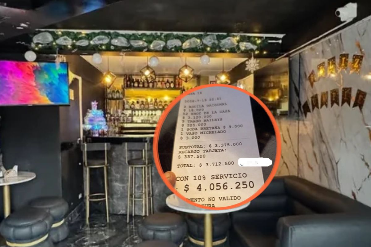 Indignación en Medellín por factura de más de $4 millones en el Parque Lleras. Conozca el detalle de los consumos y la respuesta del gastrobar.