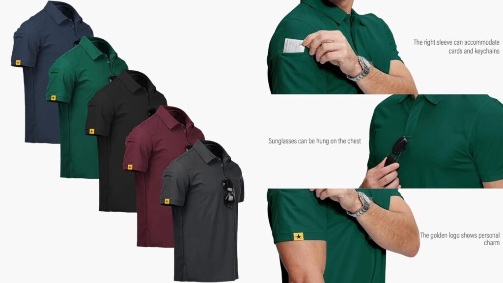 Combo de camisas polo.