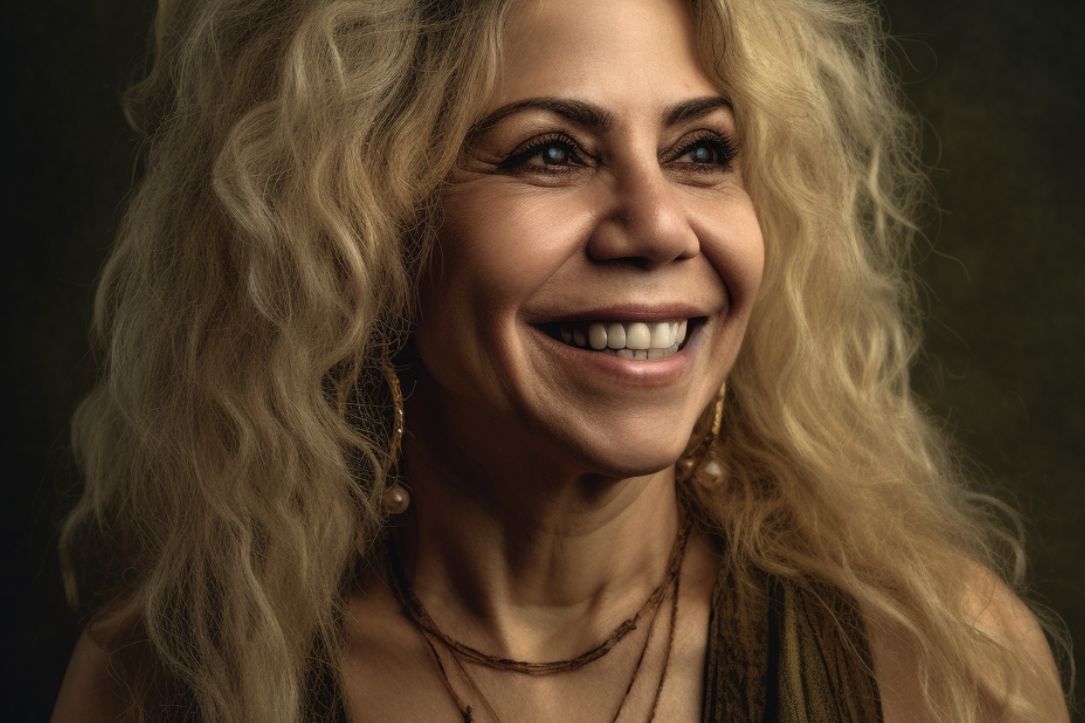 Shakira a los 70 años 