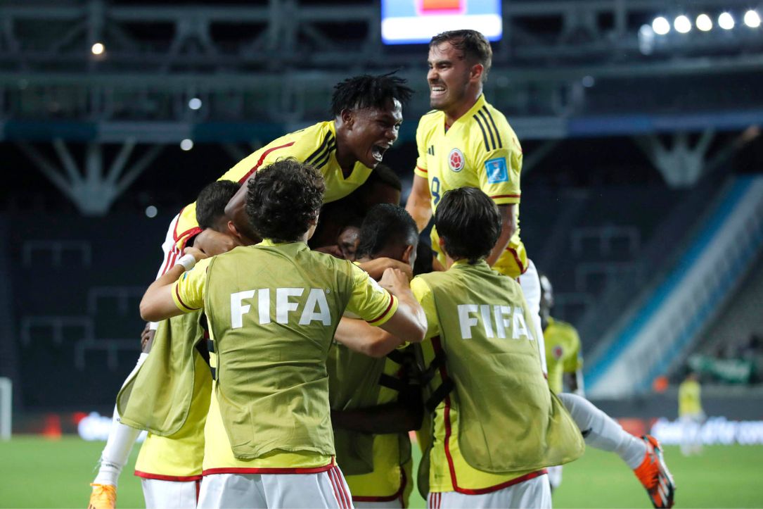 Foto de jugadores colombianos, en nota de Selección Colombia, en Mundial Sub-20: ojeador dijo qué busca en nuevos talentos.