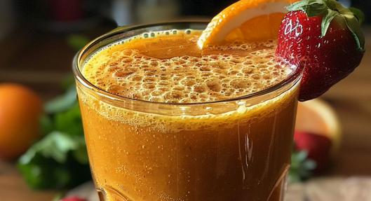 Jugo de naranja con fresa que mejorará su digestión: paso a paso para prepararlo
