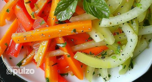 Aprenda a hacer esta ensalada de guatila y zanahoria. Encuentre los pasos completos con ingredientes para hacerla en casa y disfrutar de este plato.