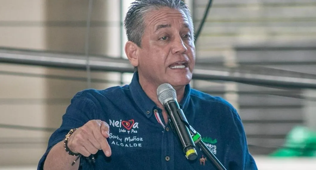 Gorky Muñoz, alcalde destituido de Neiva