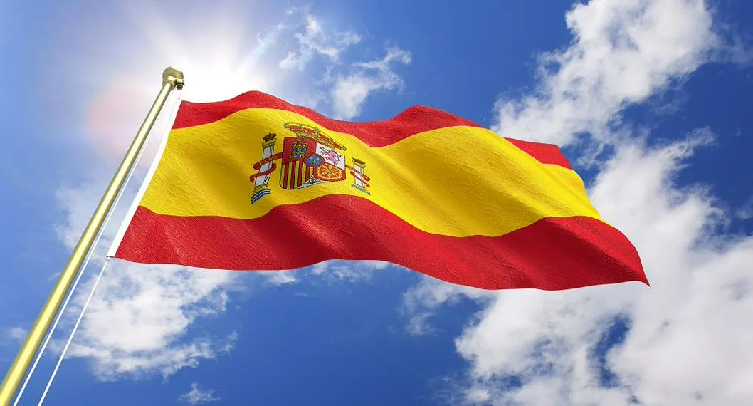 Bandera España ilustración por oferta de empleo que ofrece esa embajada a mexicanos
