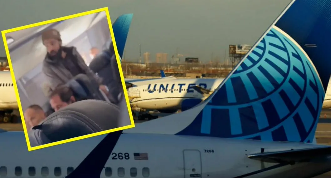 [Video] Pánico en avión por hombre que intentó abrir la puerta de emergencia durante vuelo
