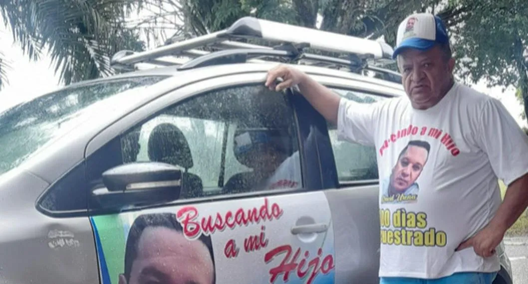 Alvaro Ureña, lleva cerca de 300 días esperando información del paradero de su hijo David Ureña, el ex alcalde de El Charco, Nariño.