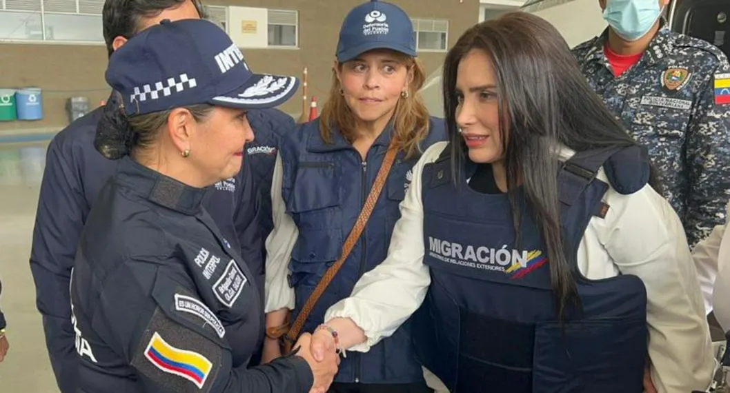 Conozca las primeras imágenes de Aída Merlano a su llegada a Colombia. La mujer regresó al país deportada de Venezuela después de 3 años y medio. 