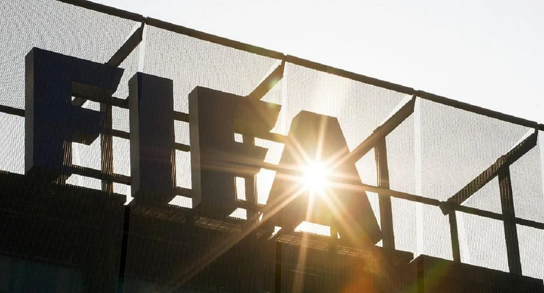 ZURICH, SWITZERLAND - JUNE 03: A FIFA logo sits on the rooftop at the FIFA headquarters on June 3, 2015 in Zurich, Switzerland. Joseph S. Blatter resigned as president of FIFA. The 79-year-old Swiss official, FIFA president for 17 years said a special congress would be called to elect a successor. (Photo by Philipp Schmidli/Getty Images)